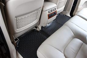 img 1 attached to Black 2 Row Liner Set of 🚗 Floor Mats for All Models of Toyota Camry 2018-2022