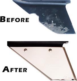 img 2 attached to 🛡️ Gator Guards Volvo Outboard SkegShield Skeg Guard - Reef, Rock, and Ramp Damage Protection - Easy DIY Installation, Custom Fit - Corrosion Prevention with Drainage Hole - Made in the USA - SS00510 and SS00511