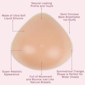 img 3 attached to Enhance Your Confidence With IVITA Silicone Breast Forms For Mastectomy Prosthesis