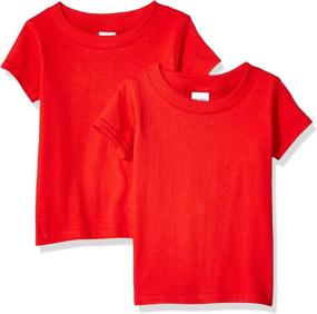 img 2 attached to Gildan Toddler T Shirt 2 Pack White Boys' Clothing ~ Tops, Tees & Shirts