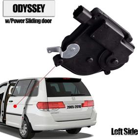 img 4 attached to 🔒 Unikpas Sliding Door Power Actuator Replacement Lock for Honda Odyssey 2005-2010 - Left Driver Side 72663-SHJ-A21