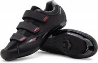 men's indoor cycling shoes with cleats pre-installed - tommaso strada optimized for peloton, echelon & bowflex spin bikes - ready to ride with look delta or spd compatibility логотип