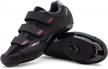 men's indoor cycling shoes with cleats pre-installed - tommaso strada optimized for peloton, echelon & bowflex spin bikes - ready to ride with look delta or spd compatibility logo