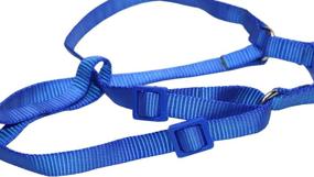 img 3 attached to 🦜 Wontee Bird Harness and Leash: Adjustable Traction Strap for Medium to Large Parrot Training, Ideal for Small Dogs Too! (Random Color, Size L)