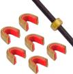 upgrade your archery game with keshes brass nocks for recurve and compound bowstring nocking points logo