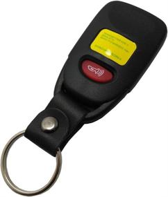 img 2 attached to 🔑 Horande Keyless Entry Key Fob Cover Case Compatible with Hyundai Elantra Sonata Kia Cerato Forte Optima - Fob Shell (No Chip)