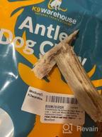 img 1 attached to Ultimate Chew Time: K9Warehouse Large Elk Antlers For Aggressive Dogs With Long-Lasting Odorless Whole Antler Chews review by Jason Page