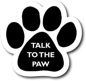 img 2 attached to The Paw Pawprint Car Magnet by Magnet Me Up 🐾 - Enhance your Auto or Truck with Paw Print Decal Magnet