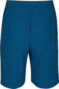 img 2 attached to Comfortable Men'S Lounge Shorts With Pockets - Perfect For Pajamas, Sleeping, And Relaxing In Style, Available In Small To Big And Tall Sizes
