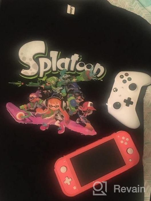 img 1 attached to Colorful and Stylish: Nintendo Boys' Splatoon Graphic T-shirt! review by Charlie Powell