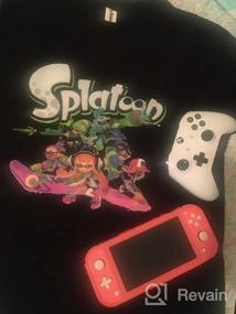 img 4 attached to Яркая и стильная футболка с графическим принтом Splatoon для мальчиков Nintendo!