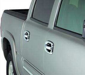 img 1 attached to Chrome Door Handle Covers (4-Door Set) Without Passenger Keyhole For 02-08 Dodge Ram 1500, 02-10 Ram 2500/3500, 04-08 Durango, 05-08 Dakota, 02-06 Jeep Liberty By Auto Ventshade