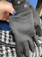 img 1 attached to Machine Washable Lightweight Gloves for Kids by C9 Champion - Touch Screen Friendly review by Dwayne Meurer