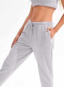 img 3 attached to Women'S Femofit Cotton/Modal/Fleece Pajama Pants Sleepwear Bottoms S-XL (1-2 Pack)