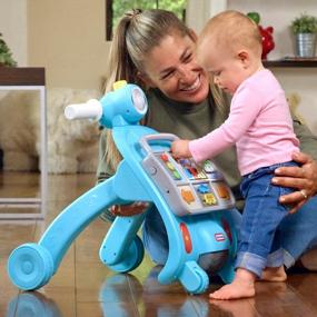 img 2 attached to Little Tikes® Learn &amp; Play™ Learning Lane Activity Walker™ - Sit-to-Stand, Walking, Sound Effects, Educational Toy Gift for Babies, Infants, Toddlers (9+ Months), Girls, Boys