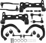 front suspension control arm kit compatible with 2004-2009 buick rainier, chevrolet trailblazer (ext), gmc envoy xl xuv, isuzu ascender, saab 9-7x - autosaver88 logo