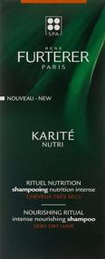 img 3 attached to Intense Nourishing Shampoo For Very Dry, Damaged Hair With Shea Oil & Butter - Rene Furterer KARITE NUTRI, 5 Oz.