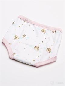 img 1 attached to 👶 Gerber Baby Girls' 4-Pack Training Underwear