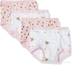 img 4 attached to 👶 Gerber Baby Girls' 4-Pack Training Underwear