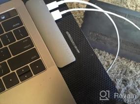 img 5 attached to Прозрачный жесткий чехол Kuzy, совместимый с MacBook Pro 13 дюймов 2021-2016 гг. — полностью вентилируемая защита