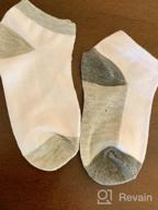 img 1 attached to 🧦 Athletic Ankle Socks for Boys by Coobey Cushion - Boys' Clothing review by Wade Meeks