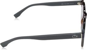 img 1 attached to Lacoste Unisex Adult L903S 035 Shield Sunglasses