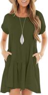 👚 women's sleeve pocket casual t-shirt - flexible clothing for dresses логотип