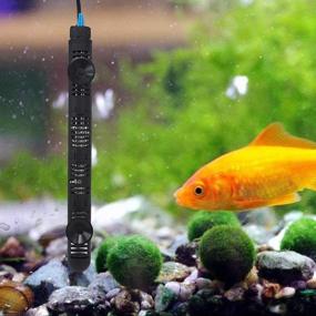 img 1 attached to Mylivell Submersible Thermostat Adjustable Temperature Fish & Aquatic Pets best - Aquarium Heaters & Chillers