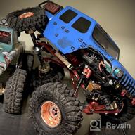 img 1 attached to Upgrade Your Small Crawler With INJORA 1.0 Mud Terrain Tires For TRX4M, SCX24, Axial And More - Set Of 4 Tires Included! review by Elizabeth Brooks