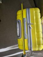 картинка 1 прикреплена к отзыву 👜 Fuchsia TEVIN Suitcase L - Functional and Fashionable Travel Companion от Adam Kardasz ᠌