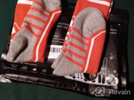 img 1 attached to Cozy and Durable Kids Ski Socks for 🧦 Winter Skiing and Snowboarding – 2 or 3 Pairs Available review by Johnathan Cash