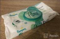 img 1 attached to Pampers Aqua Pure Wipes: Four-Pack for Gentle and Effective Baby Care review by Agata Getka ᠌