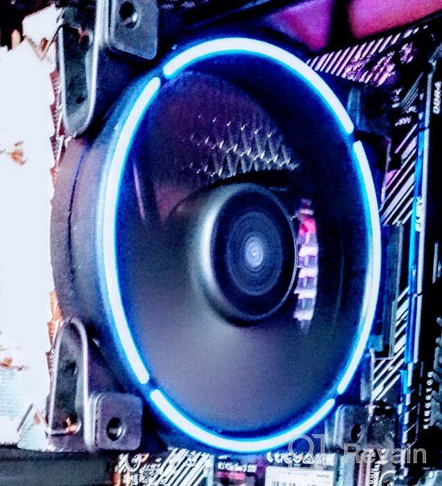 img 1 attached to 🌙 Pccooler GI-X3 CPU Air Cooler Moonlight Series with SilentPro PWM CPU Fan 120mm -White Frame LED, 3 Direct Contact Heat Pipes for Intel Core i7/i5/i3, AMD Series - PC Computer Case review by Ngo Quang Cuong  (Cn ᠌