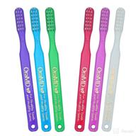 😁 ultimate oral care: oramd bass toothbrushes 6 pack - achieve a healthier smile! logo