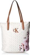 calvin klein nylon north crimson women's handbags & wallets - shoulder bags логотип