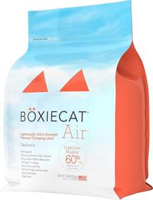 img 4 attached to 🐱 Boxiecat Air Lightweight, Extra Strength Clumping Cat Litter - Plant-Based Formula - Scent Free for Multiple Cats - Ultra Clean Litter Box, Probiotic Powered Odor Control, Virtually Dust Free