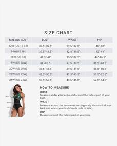 img 1 attached to Holipick Two Piece Plus Size Tankini Swimsuit Tummy Control Bathing Suits For Women Swim Top With Boy Shorts
