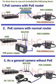 img 2 attached to Повысьте уровень безопасности: 8-мегапиксельная IP-камера BlueFishcam с поддержкой POE, ИК-подсветкой и разрешением 4K для самостоятельного ремонта и ремонта