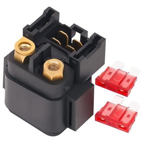 img 2 attached to 🔌 Road Passion Starter Solenoid Relay for Yamaha Bruin 250 YFM250 2006, Bruin YFM350 2004-2006 ATV, Grizzly 350 YFM350 07-09, Raptor 350 YFM350 04-10, Wolverine 350 YFM350 1995, and YFM35RW 2007