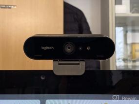 img 8 attached to Logitech Brio Webcam - 90 FPS - USB 3.0 - 4096 x 2160 Video - Auto-Focus - 5X Digital Zoom - Microphone