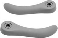 upgrade your chevy s10 or gmc canyon with basiker front driver & passenger handle set - gray lh & rh logo