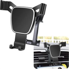 img 4 attached to 🚗 Enhance Your Ford Fusion Experience with LUNQIN Car Phone Holder: Premium Auto Accessory, Navigation Bracket, Mobile Mount, and Interior Decoration