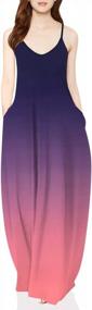 img 1 attached to Plus Size Women'S Casual Sleeveless Maxi Dress With Pockets - Wolddress