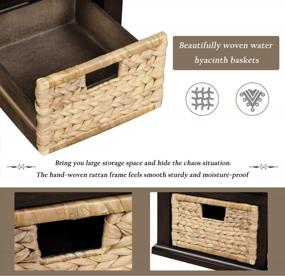 img 1 attached to Organize Your Entryway With Knowlife'S Storage Bench - No Assembly Required!