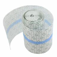 waterproof clear tattoo aftercare bandage roll - 5.9" x 11 yds adhesive tape for protective skin care - breathable film by aebderp logo