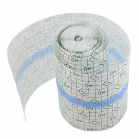 img 4 attached to Waterproof Clear Tattoo Aftercare Bandage Roll - 5.9" X 11 Yds Adhesive Tape For Protective Skin Care - Breathable Film By AebDerp