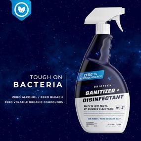 img 2 attached to BRIOTECH Sanitizer + Disinfectant, Kills 99.99% Of Viruses & Bacteria, HOCl Hypochlorous Spray, 0% Bleach 0% Alcohol, Food Contact Safe, Eliminate Non-Living Allergens & Remove Pet Odor (128 Fl Oz)