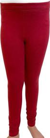 img 4 attached to 👧 Premium Leggings for Girls by Simply Threads American Fashion Network