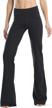 upf50+ bootcut yoga pants with 4 pockets in regular and tall lengths - available in 28-34" inseam logo