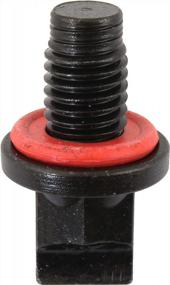 img 2 attached to GM 14Mm Hex Black Oxide Coated Steel Oil Drain Plug With High-Temp Gasket, 4LIFETIMELINES M12X1.75